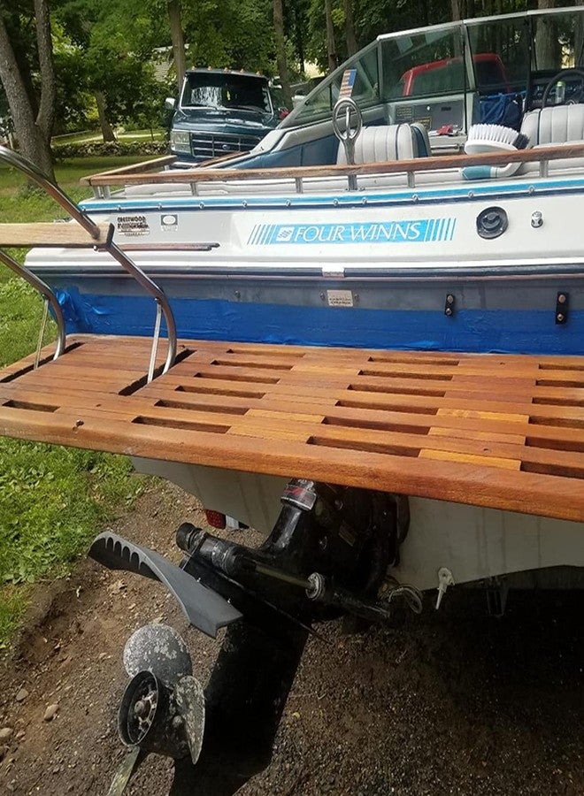 TotalBoat منظف وملمع خشب الساج من توتال بوت للقوارب وأثاث خشب الساج الخارجي (عبوة سعة 2 كوارت) - Image 5
